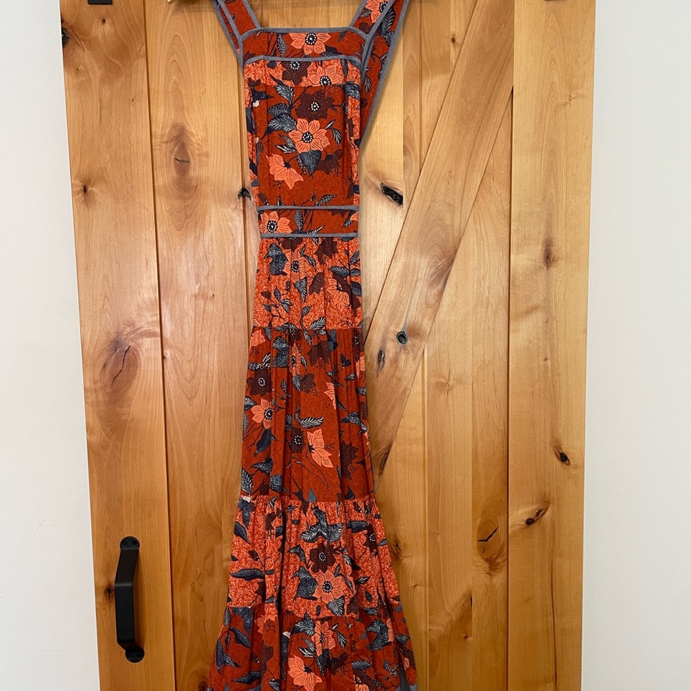 Ulla Johnson BRYNN DRESS IN CARMINE size 2 - Picture 6 of 7